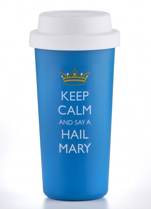 Keep Calm/Hail Mary Travel Mug-1