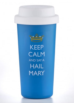 Keep Calm/Hail Mary Travel Mug-1