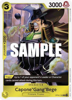 Capone"Gang"Bege (OP04-100) - Kingdoms of Intrigue Foil-1