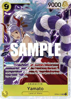 Yamato (OP04-112) - Kingdoms of Intrigue Foil-1