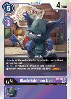 BlackGatomon Uver. (RB1-028) - Resurgence Booster Foil-1