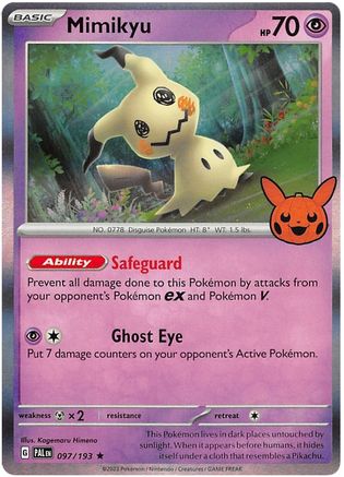 Mimikyu 97 - Trick or Trade BOOster Bundle 2023-1