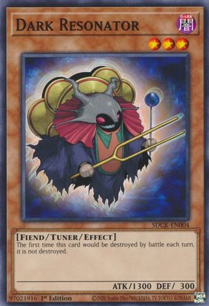 Dark Resonator (SDCK-EN004) - Structure Deck: The Crimson King 1st Edition-1