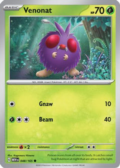 Venonat 48 - SV Scarlet & Violet 151-1