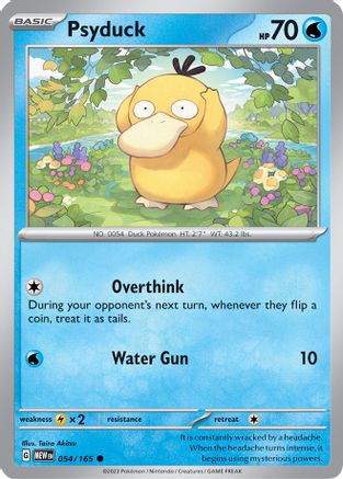 Psyduck - 054/165 54 - SV Scarlet & Violet 151-1