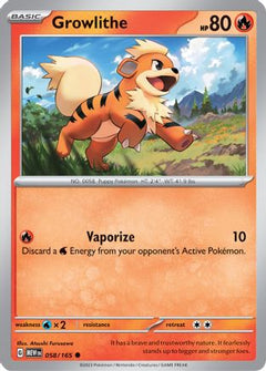Growlithe 58 - SV Scarlet & Violet 151-1