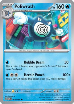Poliwrath 62 - SV Scarlet & Violet 151-1