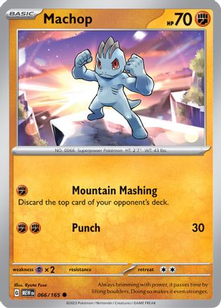Machop 66 - SV Scarlet & Violet 151-1
