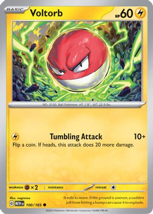 Voltorb 100 - SV Scarlet & Violet 151-1
