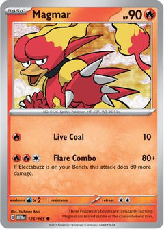 Magmar 126 - SV Scarlet & Violet 151-1