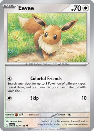 Eevee 133 - SV Scarlet & Violet 151-1
