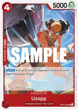Usopp (OP04-003) - Kingdoms of Intrigue-1