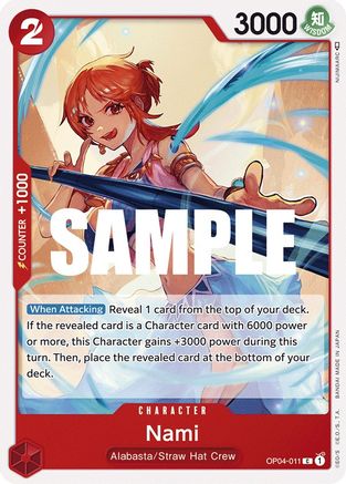 Nami (OP04-011) - Kingdoms of Intrigue-1