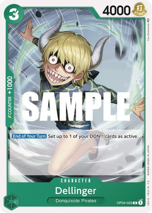 Dellinger (OP04-029) - Kingdoms of Intrigue-1
