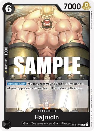 Hajrudin (OP04-088) - Kingdoms of Intrigue-1