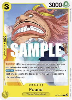 Pound (OP04-110) - Kingdoms of Intrigue-1
