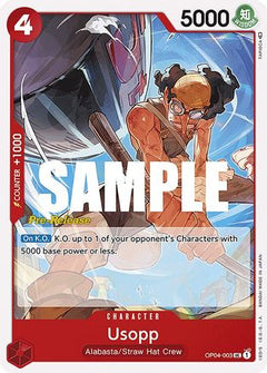 Usopp (OP04-003) - Kingdoms of Intrigue Pre-Release Cards-1