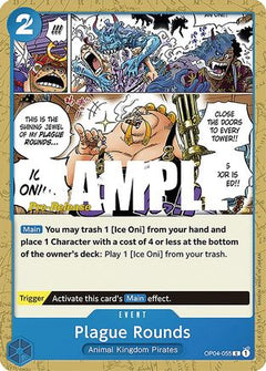 Plague Rounds (OP04-055) - Kingdoms of Intrigue Pre-Release Cards-1