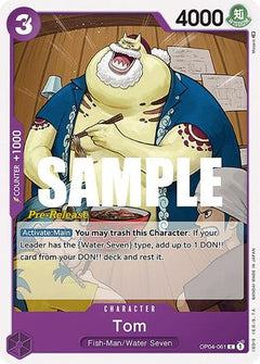 Tom (OP04-061) - Kingdoms of Intrigue Pre-Release Cards-1