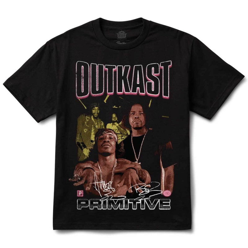 Primitive x Outkast 'Headline HW' Tee - Black-1