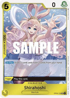 Shirahoshi (Dash Pack) (OP03-116) - Kingdoms of Intrigue Foil-1