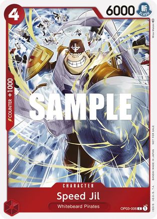 Speed Jil (Dash Pack) (OP03-006) - Kingdoms of Intrigue Foil-1