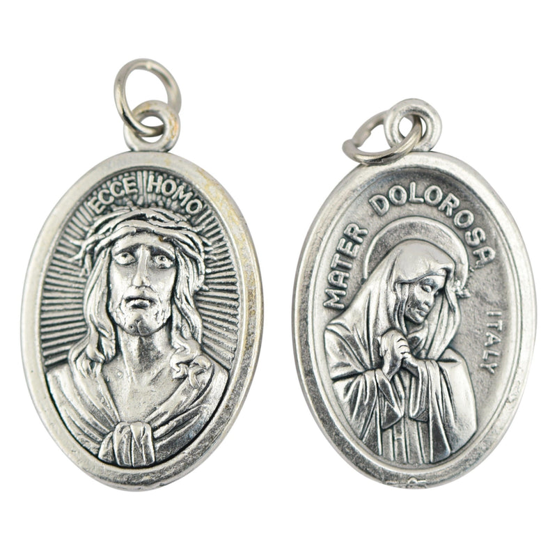 Ecce Homo (Holy Face)/Mater Dolorosa (Sorrowful Mother) Medal-1
