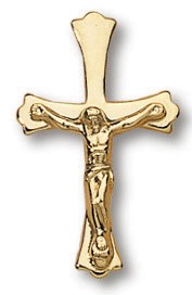 Crucifix Lapel Pin-1