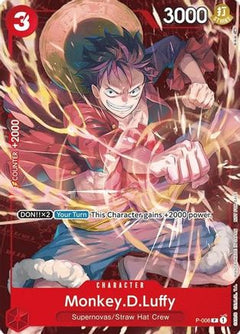 Monkey.D.Luffy - P-006 (Retail Promo) (P-006) - One Piece Promotion Cards-1