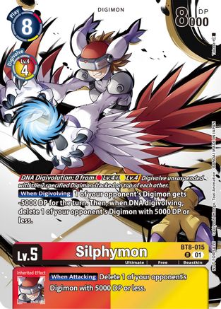 Silphymon (Tamer Party Pack -The Beginning-) (BT8-015) - New Awakening Foil-1