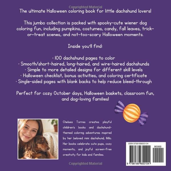 My Ultimate Halloween Dachshund Coloring Book-2