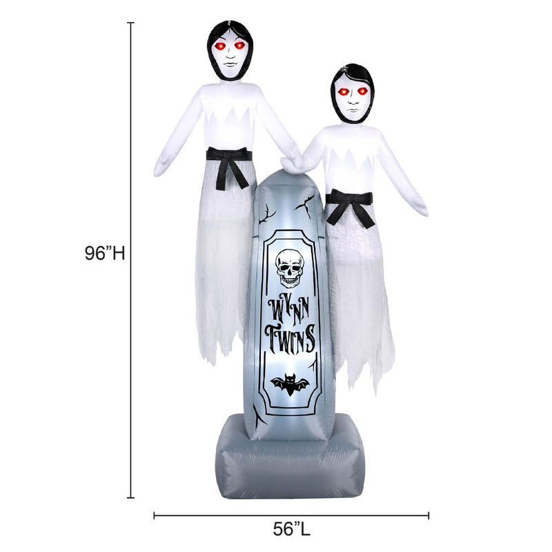 Occasions Halloween 8 Foot Inflatable Floating Wynn Twins-3