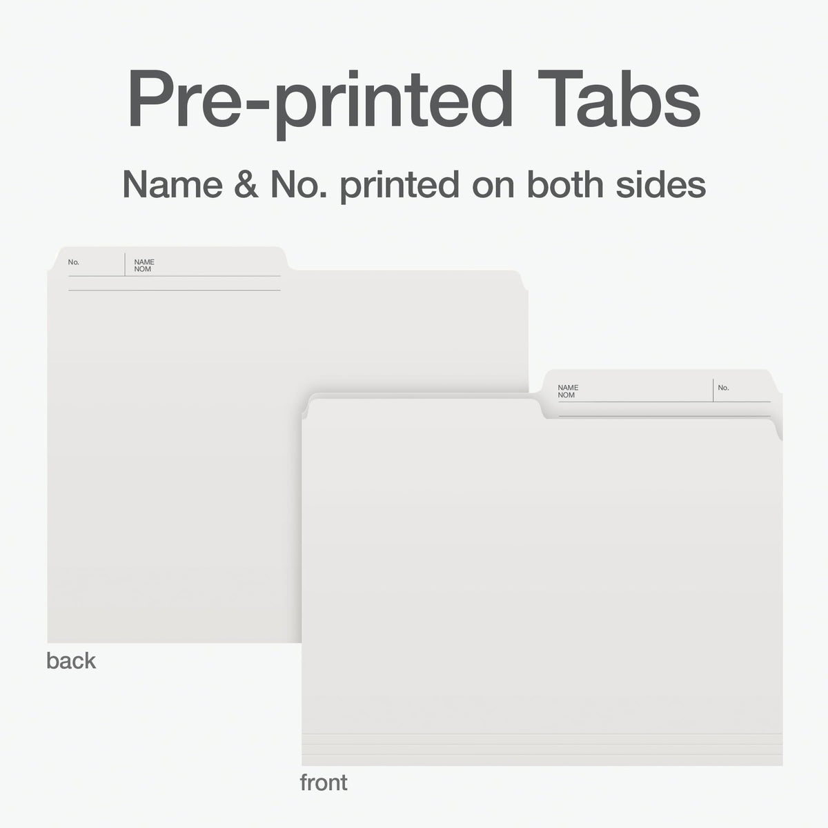 Pendaflex File Folders, 100-Pack, Letter Size 8.5" x 11", Reversible 1/2 Cut Tabs, Tear-Resistant Durable Paper Stock, Ivory, for Office Supplies, School Projects, Home Filing Systems 🍁 All In One Marketplace Canada