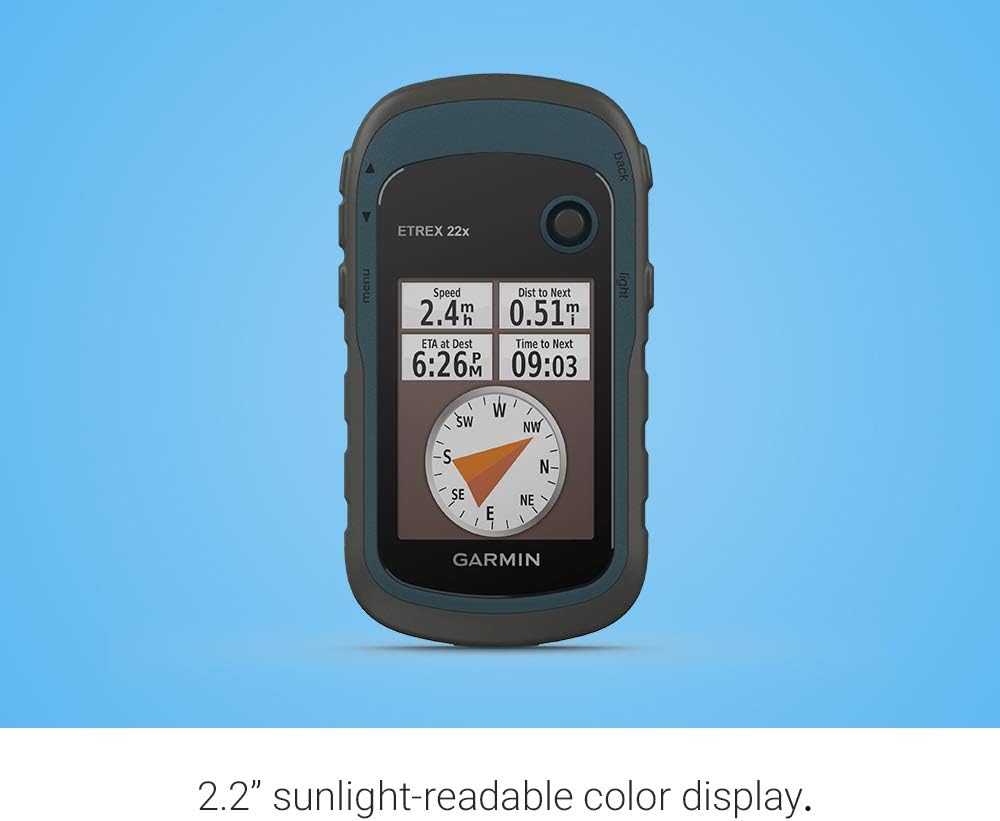Garmin Etrex 22X, Rugged Handheld GPS Navigator-3