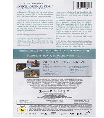 Atanarjuat: Fast Runner (Sous-titres français) - DVD (Used)-3
