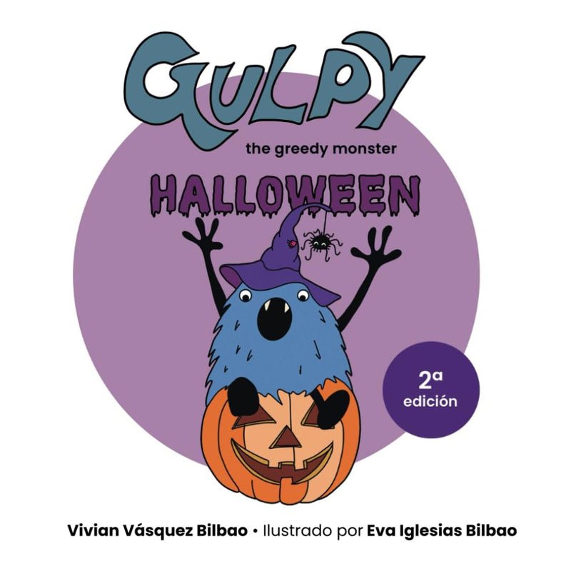 Gulpy, the greedy monster. HALLOWEEN-1