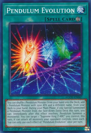 Pendulum Evolution (AGOV-EN047) - Age of Overlord 1st Edition-1