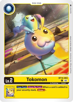 Tokomon (BT14-003) - Blast Ace-1