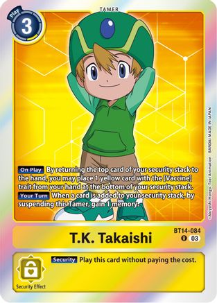T.K. Takaishi (BT14-084) - Blast Ace Foil-1