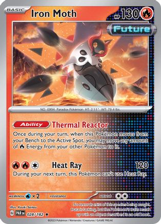 Iron Moth - 028/182 28 - SV04 Paradox Rift Reverse Holofoil-1