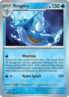 Kingdra 32 - SV04 Paradox Rift Reverse Holofoil-1