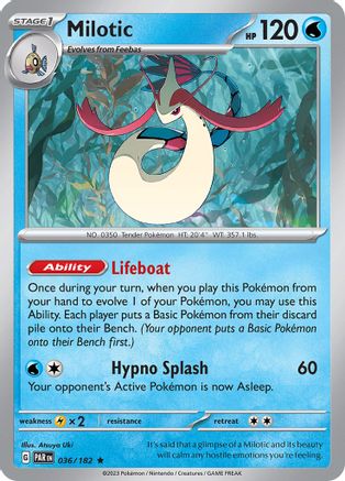 Milotic 36 - SV04 Paradox Rift Holofoil-1