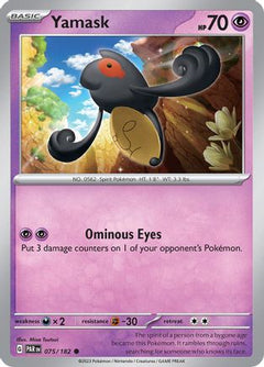 Yamask 75 - SV04 Paradox Rift Reverse Holofoil-1