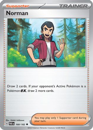 Norman 168 - SV04 Paradox Rift Reverse Holofoil-1
