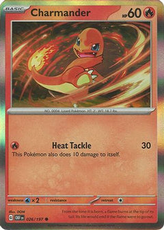 Charmander - 026/197 26 - Miscellaneous Cards & Products Holofoil-1