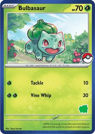 Bulbasaur (Blue Border) - My First Battle-1