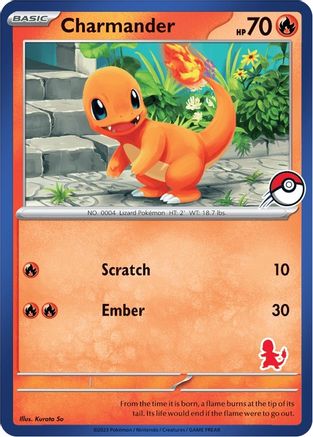 Charmander (Blue Border) - My First Battle-1