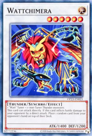 Wattchimera (OP23-EN021) - OTS Tournament Pack 23 Unlimited-1