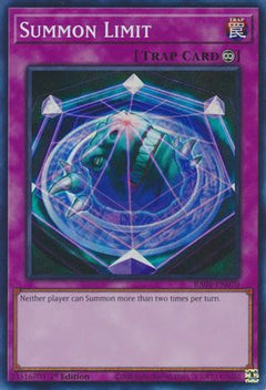 Summon Limit (RA01-EN070) - 25th Anniversary Rarity Collection 1st Edition-1