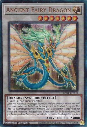 Ancient Fairy Dragon (PUR) (RA01-EN030) - 25th Anniversary Rarity Collection 1st Edition